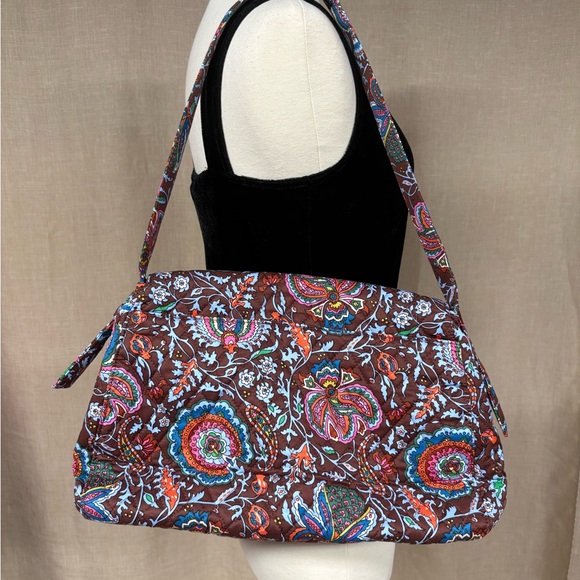 Vera Bradley Rothvale Shoulder Bag in Marrakesh Cinnamon - Picture 2 of 5